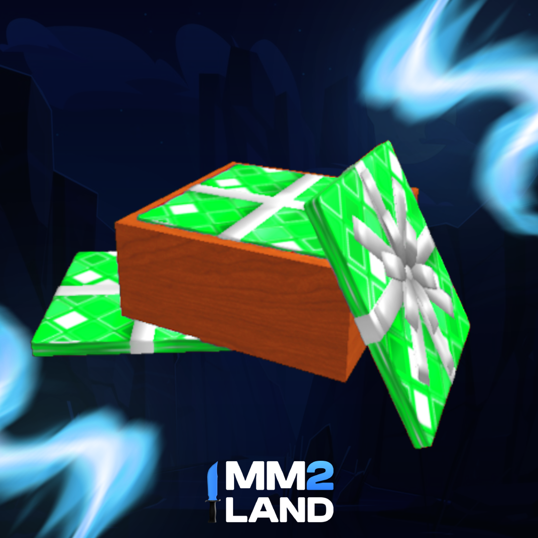 Box of Green Wrapping Paper