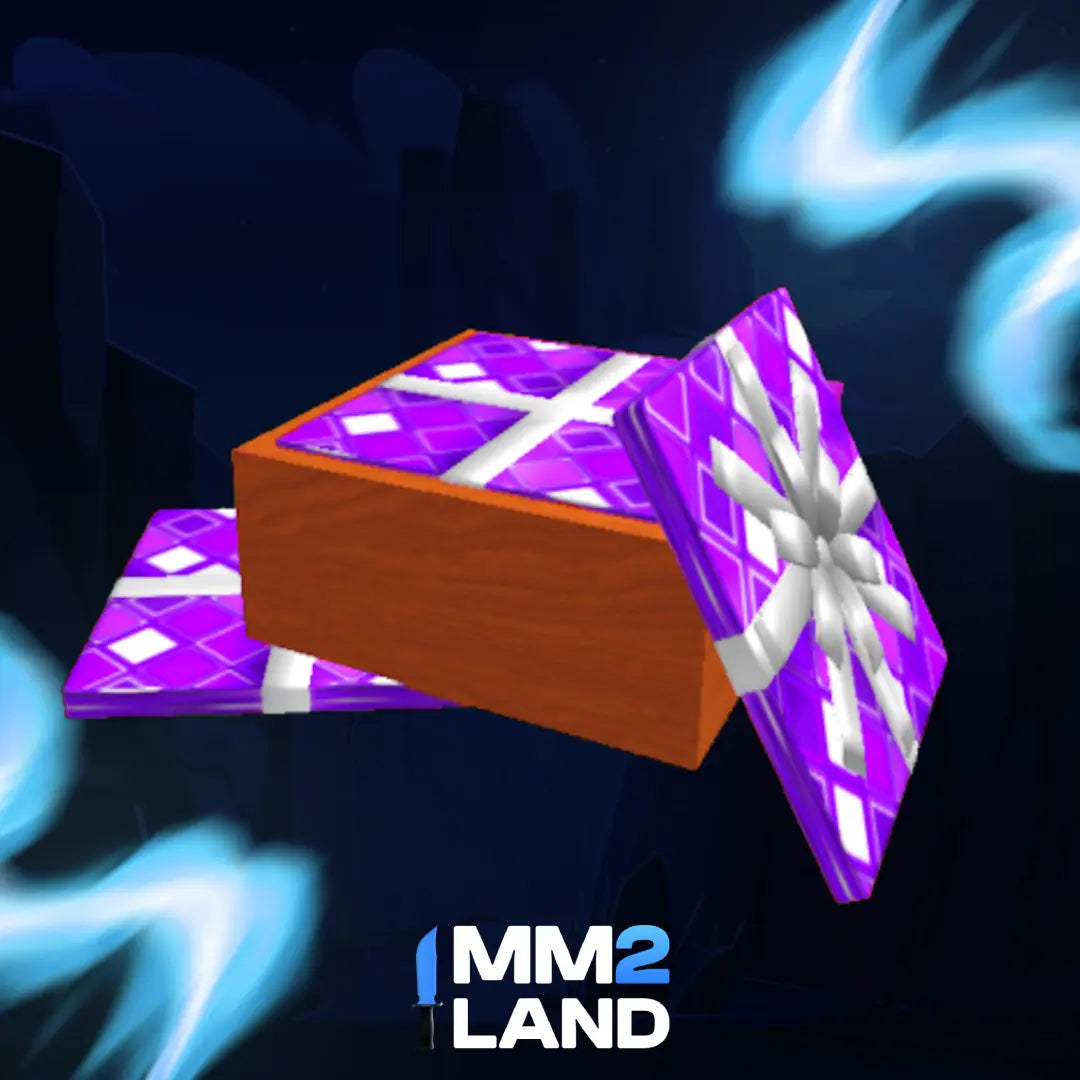 Box of Purple Wrapping Paper Murder Mystery 2