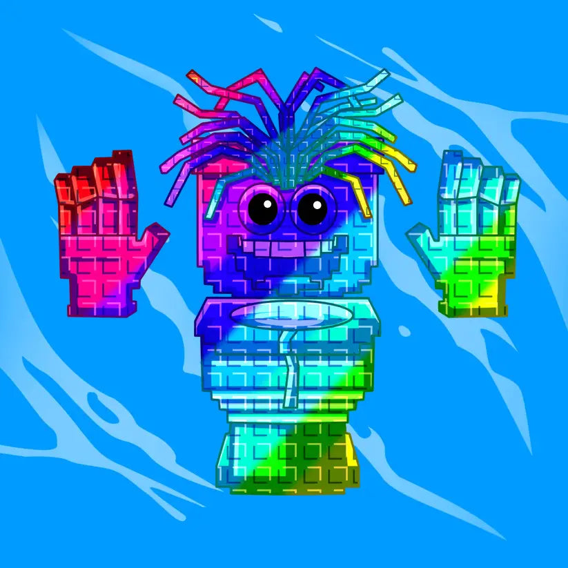 Rainbow Spaghetti Tualetti Steal a Brainrot