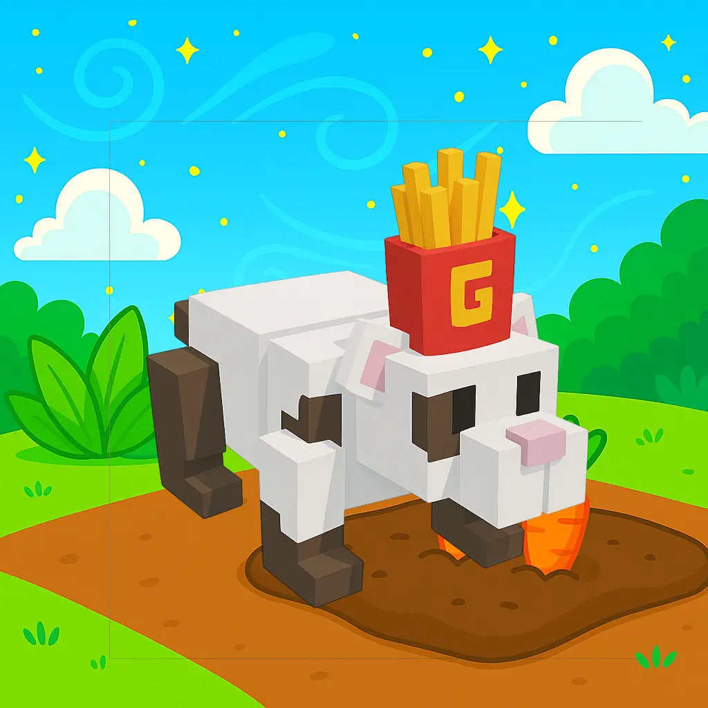 French Fry Ferret Grow A Garden