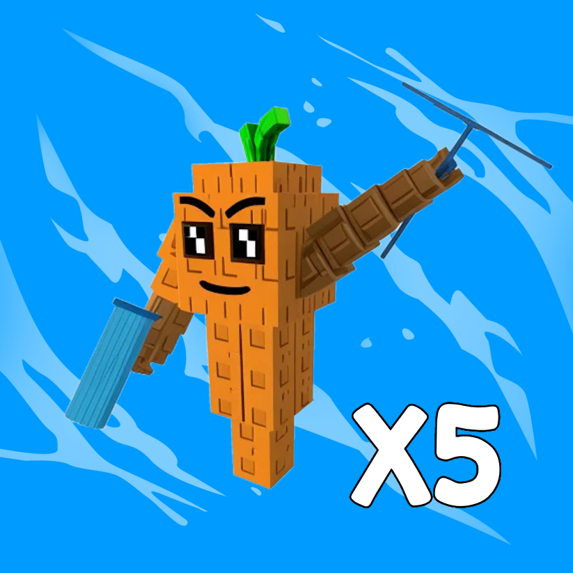 x5 Mr Carrot Bundle