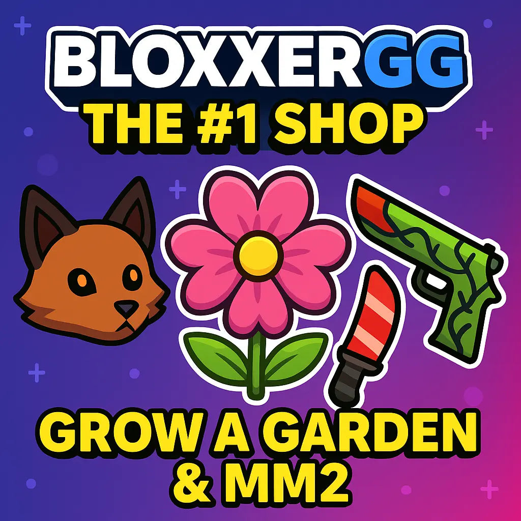 BloxxerGG – The Best Place to Buy MM2 Items & Grow a Garden Pets - BLOXXER