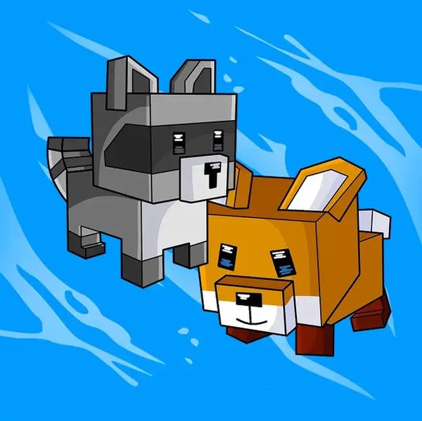 Exotic Pet Bundle – Raccoon & Red Fox | Bloxxer.gg – Bloxxer.GG