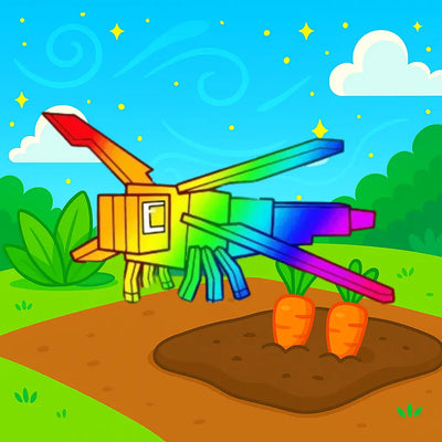 Rainbow Dragonfly