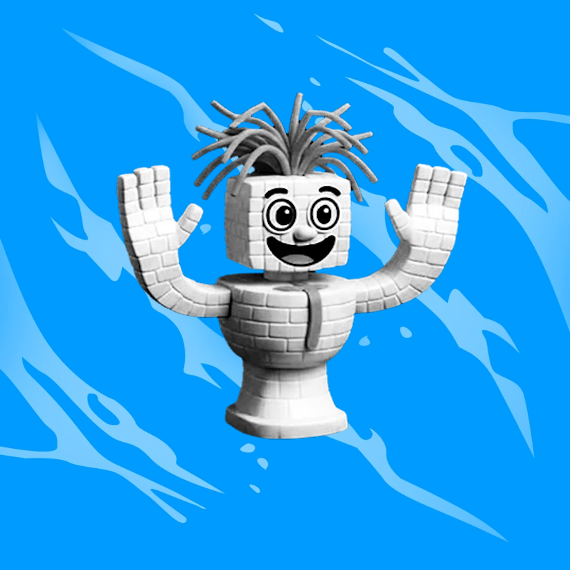 Yin Yang Spaghetti Tualetti