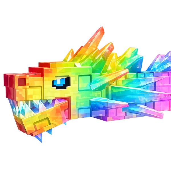 Rainbow Ice Serpent